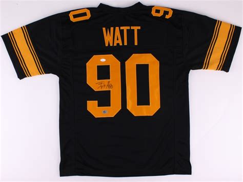 T. J. Watt Signed Steelers Jersey (JSA COA & Watt Hologram) | Pristine Auction