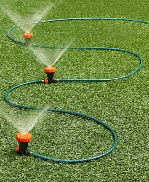 Portable Sprinkler System Set | Sprinkler, Backyard landscaping ...