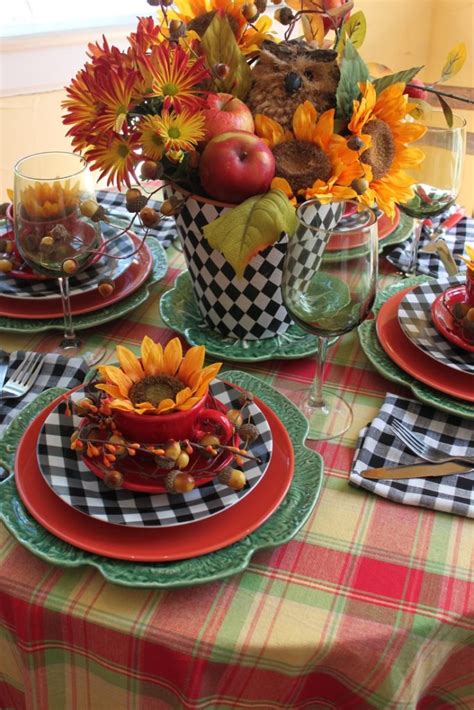 Create a Festive Fall Table Setting - Harmonizing Homes