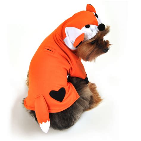 Fox Halloween Dog Costume by Anit - Orange at BaxterBoo