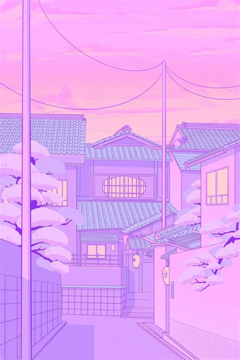 Download Pastel Aesthetic Anime Scenery Wallpaper | Wallpapers.com