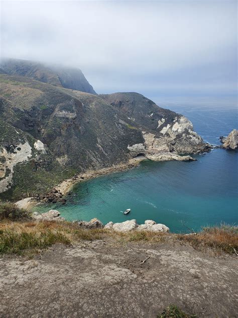 Hiking and camping on Santa Cruz Island (one of the Channel Islands of ...