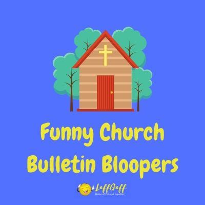 Funny Church Bulletins