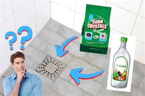 How to Unblock a Drain with Soda Crystals and Vinegar