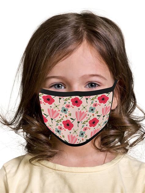 Awkward Styles - Floral Face Mask Kids Reusable Face Masks Washable 3 ...