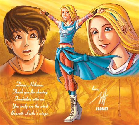 Leslie In The Wind 4 Hikaru by artavias on deviantART | Bridge to terabithia, Musical movies ...