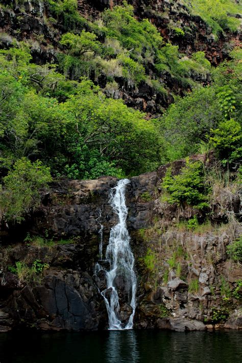 Hawai'i Topher: Waimea Valley Waterfall...