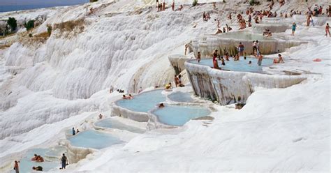 Turkey's dreamy thermal springs look like something out of Narnia ...