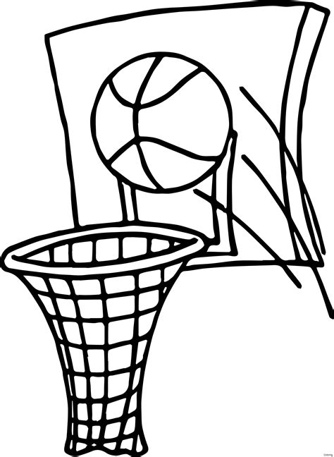 Basketball Court Drawing | Free download on ClipArtMag