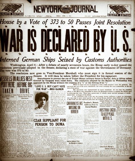 Newspaper Headline War Is Declared Photograph by Bettmann - Fine Art ...