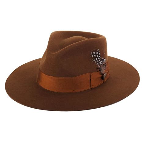 Stetson Women's Cognac Estate Felt Hat