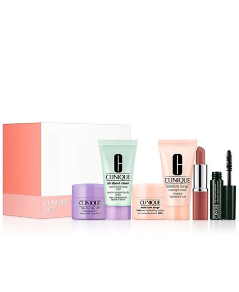 Clinique Choose your FREE Skin Care Gift Set with any $36 Clinique ...