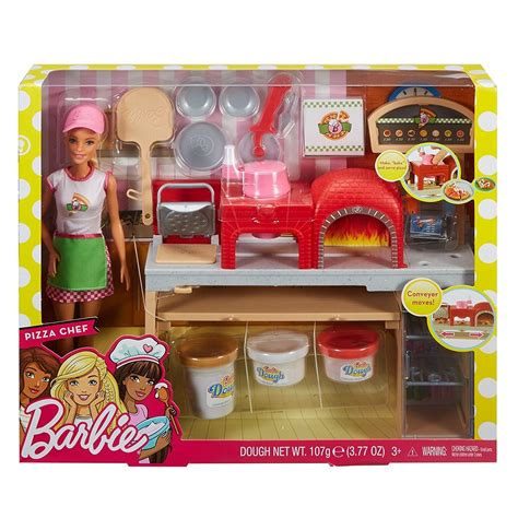 Buy Barbie: Pizza Chef - Doll & Playset at Mighty Ape NZ