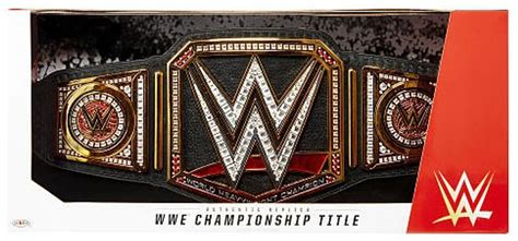 WWE Wrestling Authentic Replica World Heavyweight Championship Championship Belt Jakks Pacific ...