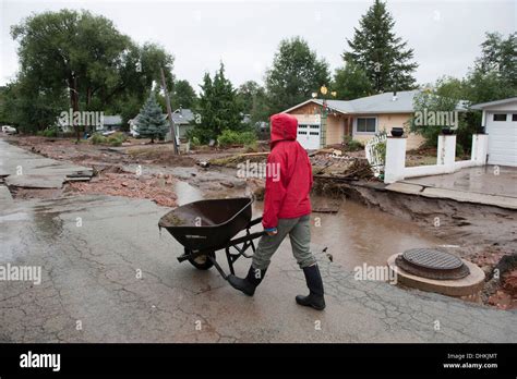 Lyons, CO Flood Stock Photo - Alamy