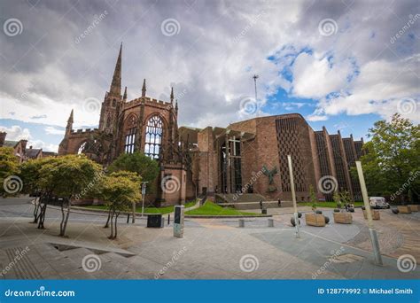 Coventry Cathedral Church Ruins in Coventry UK Editorial Photography ...