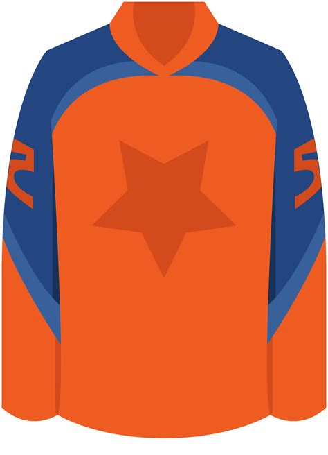 Vector Blank Hockey Jersey Template, HD Png Download , Transparent Png Image - PNGitem - realdoll.cl