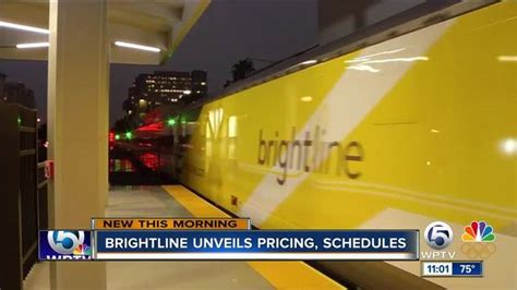 Brightline releases train schedules, prices