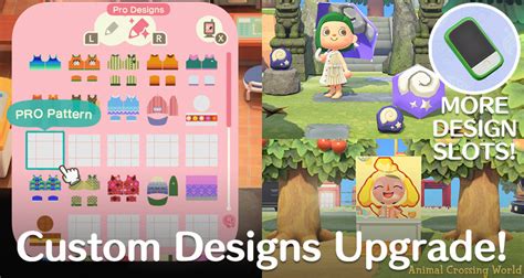 More Custom Design Slots & Features Are Finally Coming To Animal Crossing: New Horizons (March ...