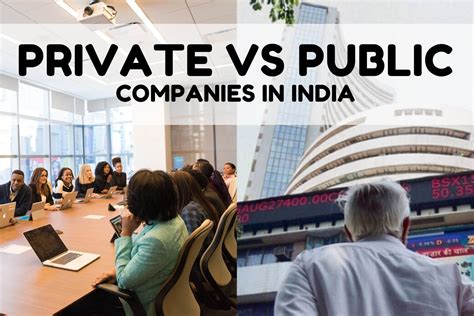 Public Vs Private Company