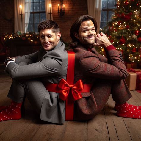 Sam and Dean Winchester - Gift Wrapped for You by codyevansAI on DeviantArt