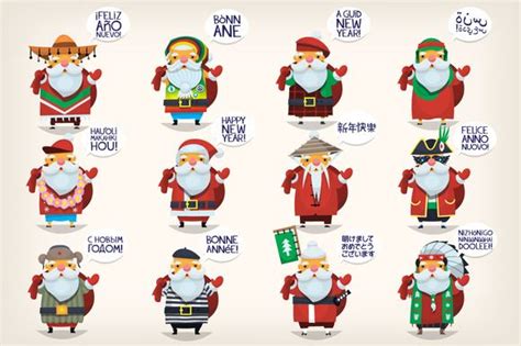 Fascinating Santa Claus Illustrations from Around the World