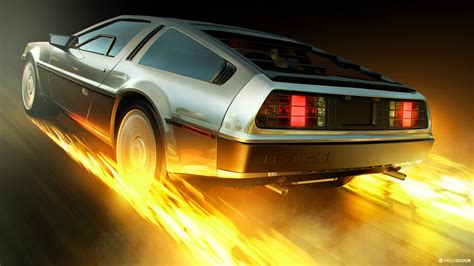 Back to the Future DeLorean 4K Wallpaper | HD Car Wallpapers | ID #8033