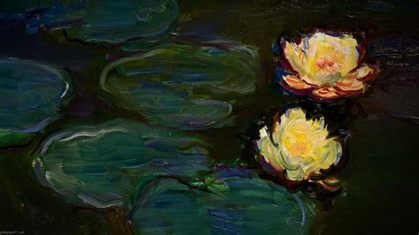 Monet Water Lilies Wallpapers - Top Free Monet Water Lilies Backgrounds - WallpaperAccess