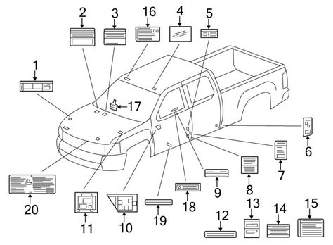 Visual Guide to Chevrolet Silverado Parts: Diagram, Breakdown, and Identification