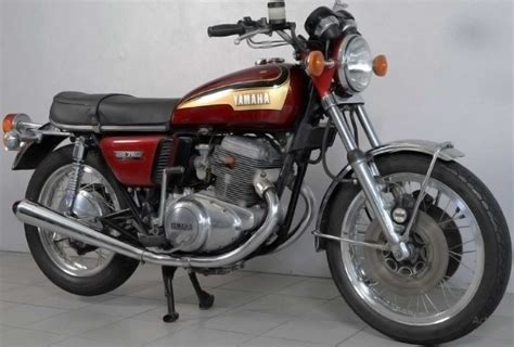 1974 Yamaha TX750 Vintage Bike Specs And History - Yamaha Old Bikes List