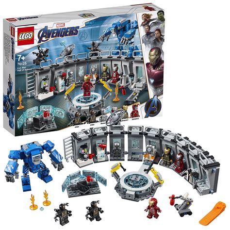 LEGO 76125 Super Heroes Marvel Avengers Iron Man Hall Of Armor ...