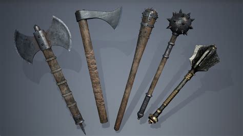 Medieval Axes in Props - UE Marketplace