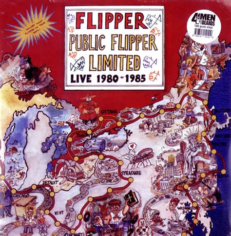 Flipper Public Flipper Limited Live 1980-1985 US 2-LP vinyl record set (Double LP Album) (479741)