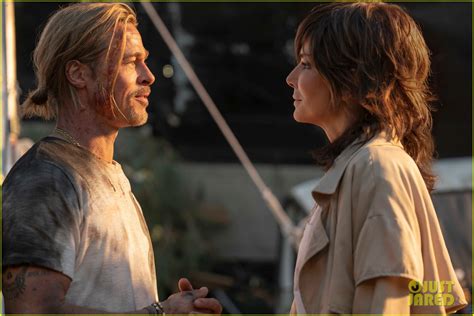 Brad Pitt & Sandra Bullock Reunite in the Latest Trailer for 'Bullet Train' - Watch Here: Photo ...