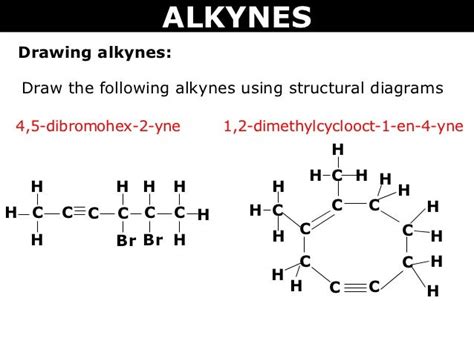 C5h8 alkyne structure