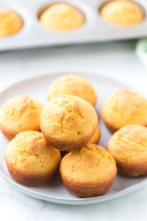 The Easiest Cornmeal Muffins - The Wooden Spoon Effect