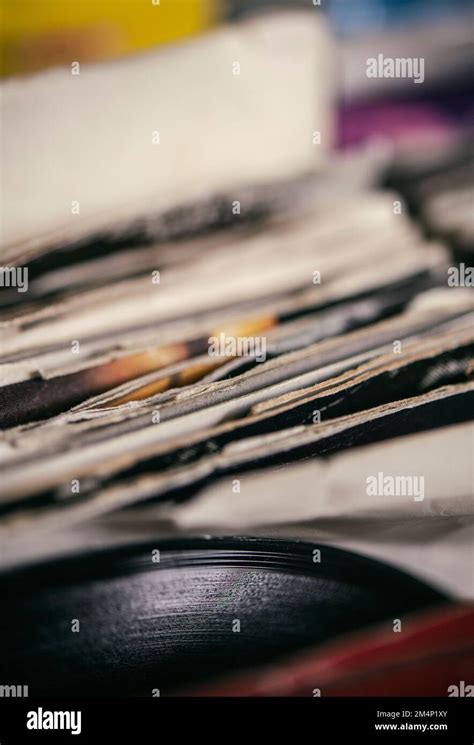 Collection of seven inch vinyl records Stock Photo - Alamy