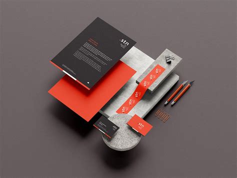 Free stationery mockup - Mockups Design