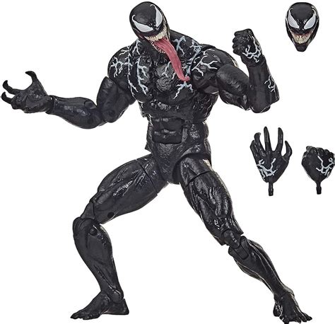 Venom 6-inch Collectible Action Figure Venom Toy, Premium Design and 3 ...