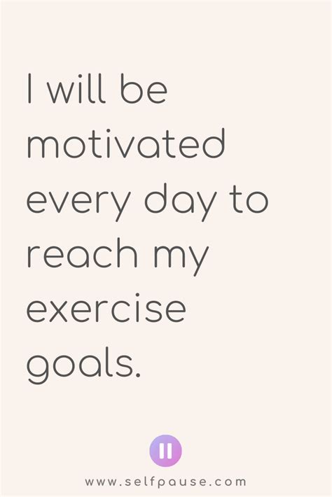 Exercise in 2020 | Affirmations, Exercise, Health affirmations