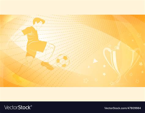 Abstract soccer background Royalty Free Vector Image