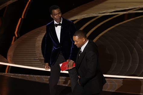 Will Smith Appeared to Laugh at Chris Rock Joke Before Hitting Comedian - Newsweek