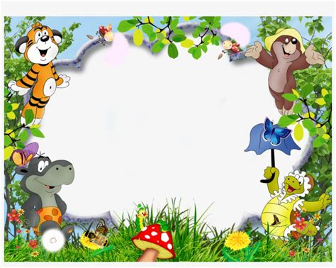 Download Frame Kid Png Clipart Picture Frames Borders And Frames - Cartoon Photo Frame Png ...