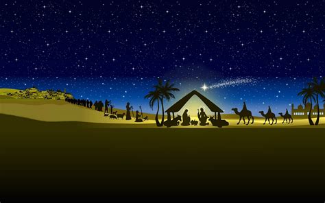 Free Christmas Nativity Wallpaper - WallpaperSafari