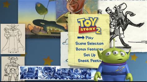 Toy Story 2 2010 DVD Menu Walkthrough - YouTube