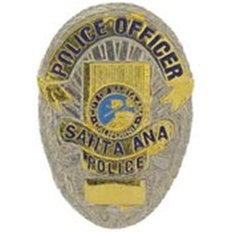 Santa Ana, CA Police Badge Pin | North Bay Listings