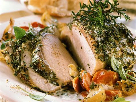 Herb Crusted Pork Tenderloin recipe | Eat Smarter USA