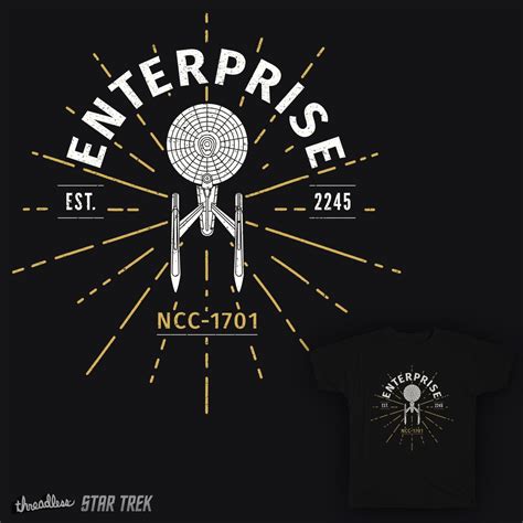 Score Star Trek Emblem: Enterprise by nathan_laird on Threadless