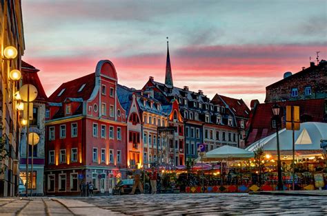 The old town of Riga, Latvia : ArchitecturalRevival