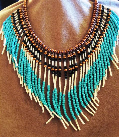 Native American style turquoise and tan by MontanaTreasuresbyMJ